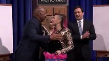 Jimmy Fallon  Pictionary with Kristen Bell Steve Harvey and Demi Lovato