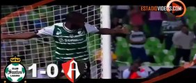 Santos vs Atlas 10 Gol de Darwin Quintero 2822014