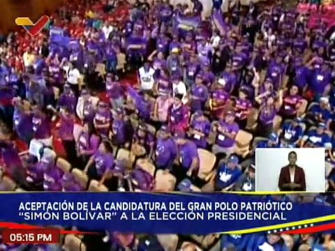 Partido MEP ratifica la postulación del Pdte. Nicolás Maduro como candidato presidencial para el 28-J