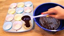 Como hacer unos ricos Cupcakes de Arcoiris