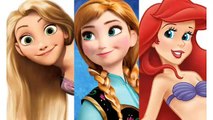 Misteriosa conexión entre Frozen Rapunzel y la Sirenita