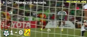 Santos Laguna vs Deportivo Anzoategui 3  0 Todos los Goles 18032014
