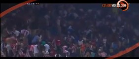 Aficionados de Chivas golpean a Policias Partido Chivas vs Atlas