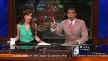 TV Anchors Duck for Cover LIVE on Air as LA Earthquake