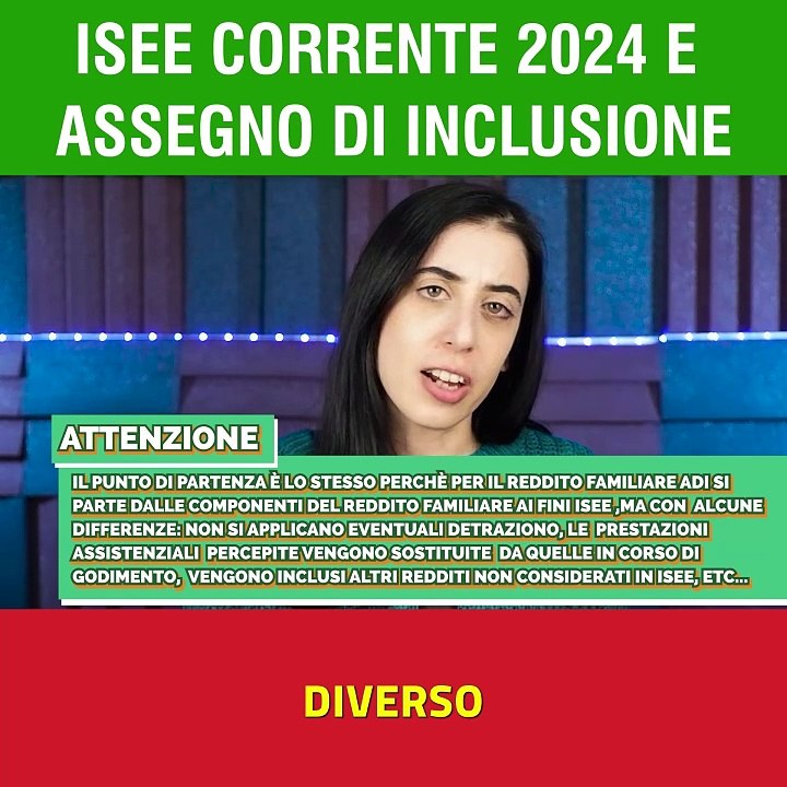 ISEE Corrente E ASSEGNO di Inclusione INPS REQUISITI esito e importo?