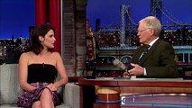 Cobie Smulders on How I Met Your Mothers Finale David Letterman