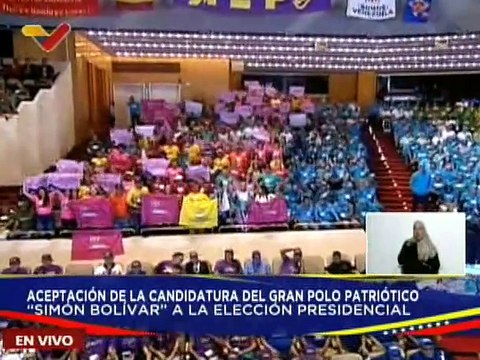Movimiento Somos Venezuela ratifica al Pdte. Nicolás Maduro como candidato presidencial