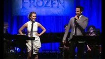 Frozen  Love is an open door  Kristen Bell  Santino Fontana LIVE