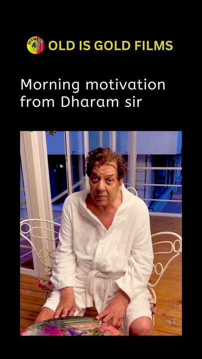 Morning motivation from Dharam sir