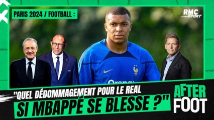 Paris 2024 / Football : “Quel dédommagement la Fédé pourra offrir à Perez si Mbappé se blesse ?”, interroge Riolo