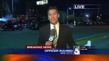 Oficial de policía de Los Ángeles recibió varios disparos en estación de Policía