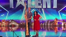 Britains Got Talent 2014    Opera singer accompanied by a didgeridoo
