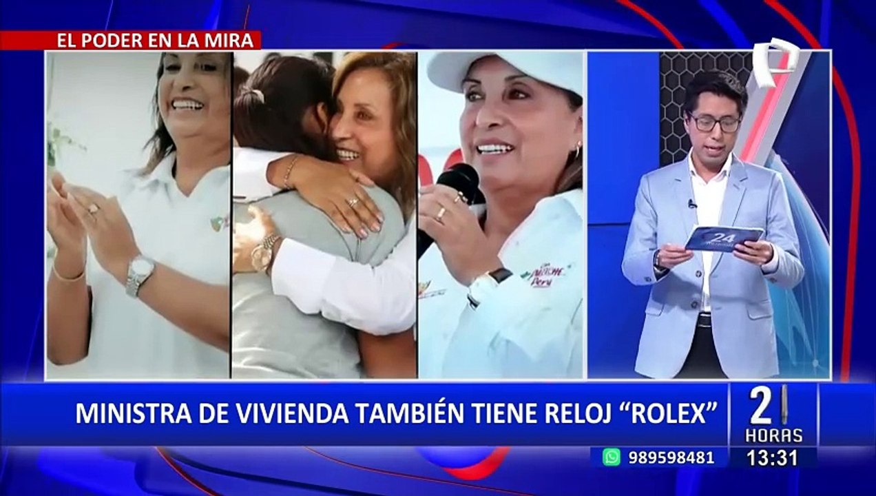 Vocero de Fuerza Popular sobre caso Rolex: "Dina Boluarte debe dar explicaciones contundentes"