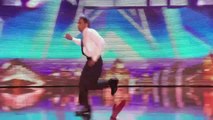 Britains Got Talent 2014  IT Programmers crazy dancing with David Walliams