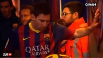 Lionel Messi Vomits before the match Barcelona vs Athletic Bilbao  21042014  HD