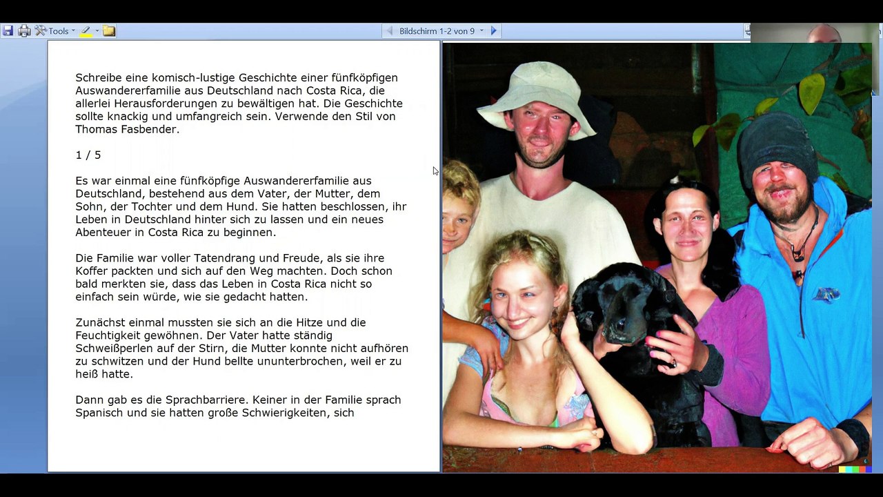 (033) Fünfköpfige Auswandererfamilie in Costa Rica | Fünf Köpfe - Drei Geschichten