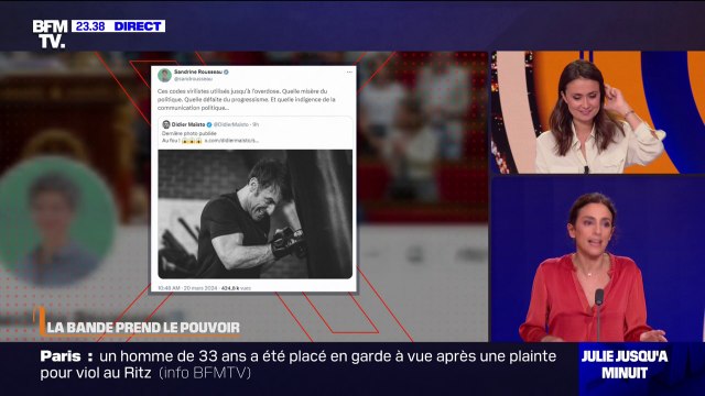 LA BANDE PREND LE POUVOIR - Boxe et muscles saillants...la photo d'Emmanuel Macron