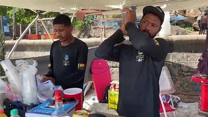 Primeiro dia de outono tem praia lotada e calor no Rio