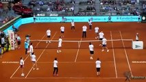 Playing football tennis  Rafael Nadal Iker Casillas Serena Williams Rudy Fernandez Andy Murray