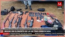 Elementos de la Guardia Nacional fueron emboscados en Chiapas