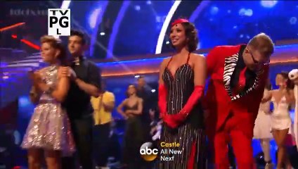 Dancing With The Stars 2014  Final Results  Elimination Party Anthem Night  Week 6