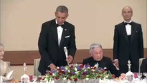 President Obama Offers a Toast at the Japanese State Dinner