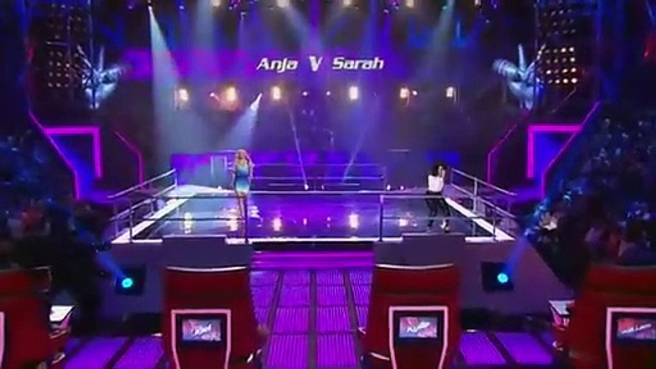 The Voice Australia 2014 Anja Nissen and Sarah Hamad Sing When Love
