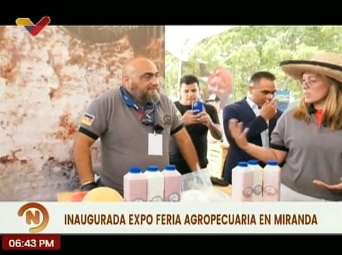 Vpdta. Delcy Rodríguez inaugura la Expoferia Nacional Agropecuaria Miranda 2024
