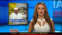 Papa Francisco culmina su gira por Tierra Santa