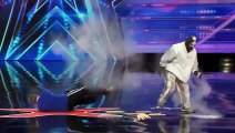 Americas Got Talent 2014  Dustins Dojo Howard Stern Uses Golden Buzzer on Karate Kid