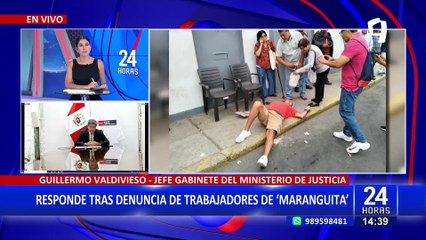 MINJUSDH Responde tras denuncia de trabajadores de Maranguita