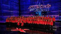 Americas Got Talent 2014  One Voice Childrens Choir Burn Cover Gets Howard Stern on His Knees