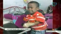 Menor humillado y amarrado con cinta canela por parte de su madre