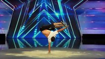 Americas Got Talent 2014  Andrey Moraru Hand Balancing Artist from Ukraine Stuns the Judges
