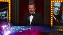 Tony Awards  Speech Bryan Cranston