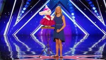America's Got Talent 2017 - Darci Lynne: 12-Year-Old Singing Ventriloquist Gets Golden Buzzer