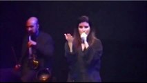 El descuido de Laura Pausini durante concierto en Lima Perú