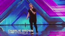 The X Factor UK 2014 Charlie Brown sings Stevie Wonders All I Do   Arena Auditions Week 1