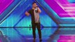 The X Factor UK 2014 Paul Akister sings Marvin Gayes Lets Get It On   Arena Auditions Week 1