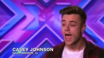 The X Factor UK 2014 Casey Johnson sings Please Dont Let Me Go by Olly Murs