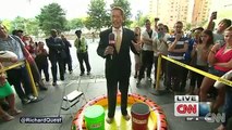 Richard Quest accepts the ALS Ice Bucket Challenge