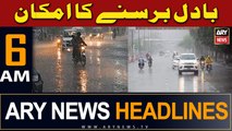 ARY News 6 AM Headlines 21st March 2024 | Weather News