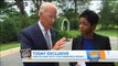 NFL Star   VP Biden on Domestic Violence Its Never Never Never the Womans Fault