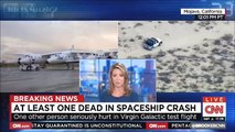 Virgin Galactic SpaceShipTwo Has Crashed In The Mojave Dessert