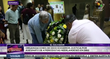 42 años de la emboscada a familias neerlandesas que eran defensores de DD.HH. en El Salvador