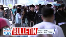 MIAA: Mahigit isang milyong pasahero, inaasahang daragsa sa NAIA sa Holy Week | GMA Integrated News Bulletin