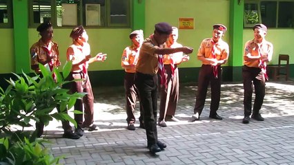 Semangat Yel Pramuka Penggalang Putra