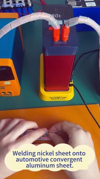 Efficient welding secrets: 801H spot welding machine——double pulse magic technology makes welding more reliable!