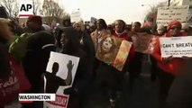 Thousands in DC Protest Police Killings