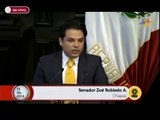 Senador Robledo, ante Peña Nieto,  pide a funcionarios transparentar bienes